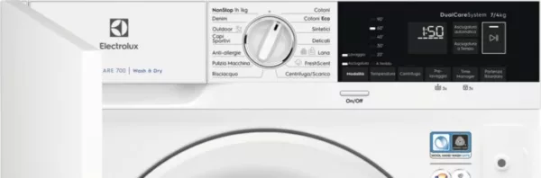 Lave-linge séchant Electrolux EW7W474BI cm. 60 capacité 7 kg - total intégré – Image 4