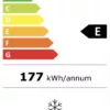 Electrolux KUB3AE88S Lowfrost 300 Congélateur vertical encastrable cm 54 h 87 - lt 98 - blanc- Nouveau – Image 3
