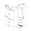 Smeg Design C8194TNE réfrigérateur avec congélateur 54 cm h 194 - lt.- Nouveau – Image 2