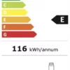 Réfrigérateur pose libre Siemens KS36VVIEP Iq300 - cm. 60 h 186 - selon 346 - acier inoxydable contre les traces de doigts- Nouveau – Image 8
