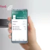 Lg GTF916PZPYD Réfrigérateur pose libre avec congélateur - cm. 86 h 184 - lt. 592 - acier inoxydable haut de gamme – Image 9