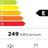 Smeg FD70EN4HM Réfrigérateur pose libre universel avec congélateur cm. 70 heures. 183 - selon 434 - effet marbre – Image 2