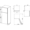 Smeg FD70EN4HM Réfrigérateur pose libre universel avec congélateur cm. 70 heures. 183 - selon 434 - effet marbre – Image 3
