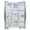 Réfrigérateur côte à côte Siemens KA93DAIEP Iq500 avec congélateur cm. 91h. 178 - lt. 562 - acier inoxydable anti-empreintes digitales – Image 2