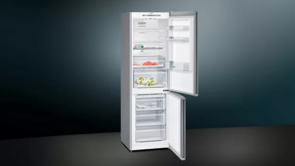 Réfrigérateur Siemens KG36NVIEC Iq300 avec compartiment congélateur cm. 60 heures. 186 - lt. 326 - acier inoxydable anti-empreintes digitales – Image 5