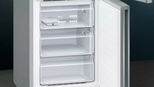 Réfrigérateur Siemens KG36NVIEC Iq300 avec compartiment congélateur cm. 60 heures. 186 - lt. 326 - acier inoxydable anti-empreintes digitales – Image 4