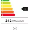 Whirlpool UW8F2YWBIF2 Congélateur pose libre cm. 60 heures 187 - selon 263 - blanc – Image 5
