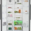 Beko GN163130PTN Réfrigérateur côte à côte avec congélateur - cm. 91 heures 179 - litres 580 - acier inoxydable – Image 3