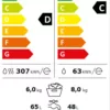 Indesit EWDE861483WITN lave-linge séchant cm. 60 - laver 8 kg - sécher 6 kg - blanc – Image 8