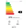 Réfrigérateur encastrable Smeg C4172F avec compartiment congélateur cm. 55 heures 177 - selon 268 – Image 3