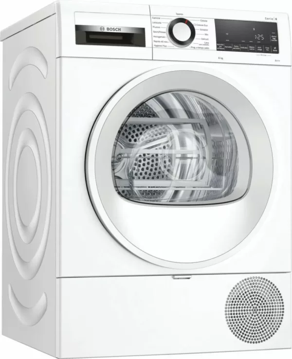 Sèche-linge Bosch WQG233D1IT 6 cm. 60 - capacité 8 kg - blanc- Nouveau- Neuf