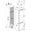 Réfrigérateur encastrable Whirlpool WHC20 T573 avec congélateur cm. 54 heures. 194. 280 - blanc – Image 15