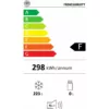 Bertazzoni FRZ455UBLXTT Master Congélateur vertical encastrable cm. 45 heures. 212 - lt. 223 - acier inoxydable (poignées non incluses) – Image 3
