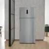 Whirlpool W84TE 72 X2 Réfrigérateur pose libre avec congélateur cm. 84 heures 186 - selon 587 - acier inoxydable – Image 3