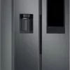 Samsung RS6HA8891B1 Family Hub Réfrigérateur côte à côte avec congélateur cm. 91 heures 178 - selon 614 - noir – Image 3
