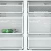 Siemens KF96NAXEA Iq500 Réfrigérateur 4 portes avec congélateur cm. 91 heures. 183 - 605 litres. - acier noir – Image 5