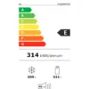 Réfrigérateur côte à côte Lg GMQ844MC5E avec compartiment congélateur - cm. 84 h 179 - lt. 530 - acier noir mat – Image 6