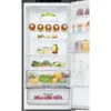 Lg GBB62PZGGN Réfrigérateur pose libre avec congélateur - cm. 60 h 203 - selon 384 - acier inoxydable premium – Image 5