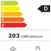 Bosch KGN397LDF Série 4 Réfrigérateur pose libre avec congélateur cm.60 h.203 lt.363 - acier inoxydable – Image 2