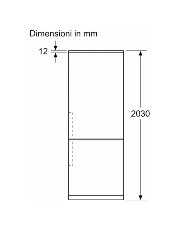 Bosch KGN397LDF Série 4 Réfrigérateur pose libre avec congélateur cm.60 h.203 lt.363 - acier inoxydable – Image 11