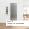 Bosch KGN397LDF Série 4 Réfrigérateur pose libre avec congélateur cm.60 h.203 lt.363 - acier inoxydable – Image 9