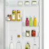 Candy CCE3T620ES Réfrigérateur pose libre avec congélateur 60 cm - h.200 - lt. 377 - argent – Image 5