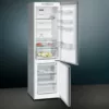 Siemens KG39NVIDA Iq300 Réfrigérateur pose libre avec congélateur cm. 60 h 203 - lt. 368 - acier inoxydable anti-empreintes digitales – Image 2