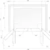 Gorenje NRM8182MX Réfrigérateur pose libre avec congélateur cm. 80 heures 181 - selon 427 - acier inoxydable – Image 2