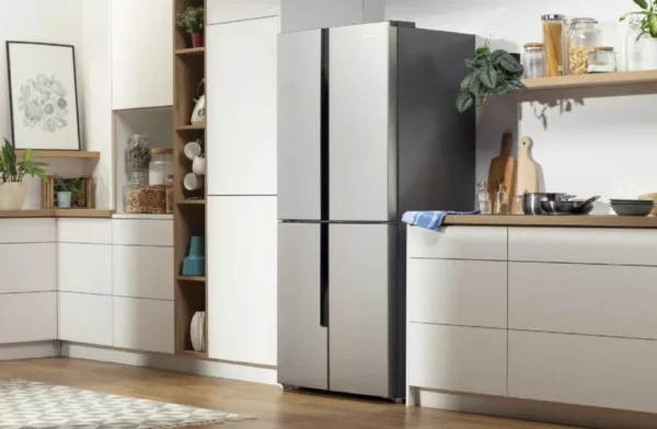 Gorenje NRM8182MX Réfrigérateur pose libre avec congélateur cm. 80 heures 181 - selon 427 - acier inoxydable – Image 6