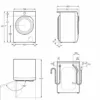Lave-linge séchant Aeg LWR9C166IAB Série 9000 cm. 60 - laver 10 kg - sécher 6 kg - blanc – Image 2