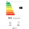 Haier HDW1620DNPK 1 Réfrigérateur pose libre avec congélateur cm. 60 h 200 - selon 377 - argent – Image 12