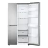 Réfrigérateur Lg GSBV70PZTE avec compartiment congélateur côte à côte cm. 91 heures 179 - l. 655 - acier inoxydable – Image 8