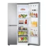Réfrigérateur Lg GSBV70PZTE avec compartiment congélateur côte à côte cm. 91 heures 179 - l. 655 - acier inoxydable – Image 9