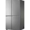 Réfrigérateur Lg GSBV70PZTE avec compartiment congélateur côte à côte cm. 91 heures 179 - l. 655 - acier inoxydable – Image 4