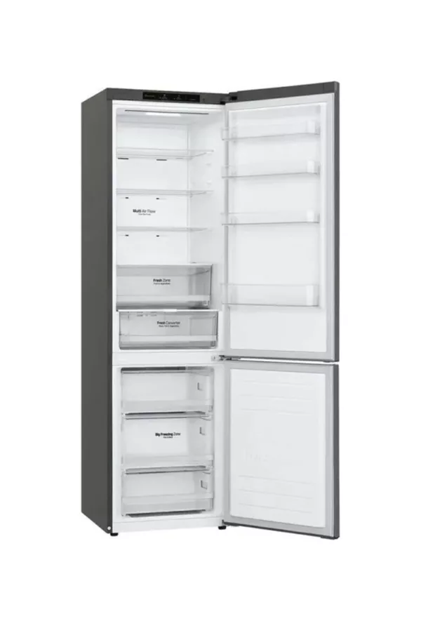 Lg GBP62DSNCN1 Réfrigérateur pose libre avec congélateur cm. 60 heures 203 - l. 384 - graphite – Image 2