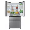 Hisense RF540N4WIE Réfrigérateur-congélateur à porte française avec distributeur cm. 79 heures 182 - 480 litres. - acier inoxydable – Image 2