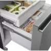 Hisense RF540N4WIE Réfrigérateur-congélateur à porte française avec distributeur cm. 79 heures 182 - 480 litres. - acier inoxydable – Image 5