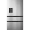Hisense RF540N4WIE Réfrigérateur-congélateur à porte française avec distributeur cm. 79 heures 182 - 480 litres. - acier inoxydable