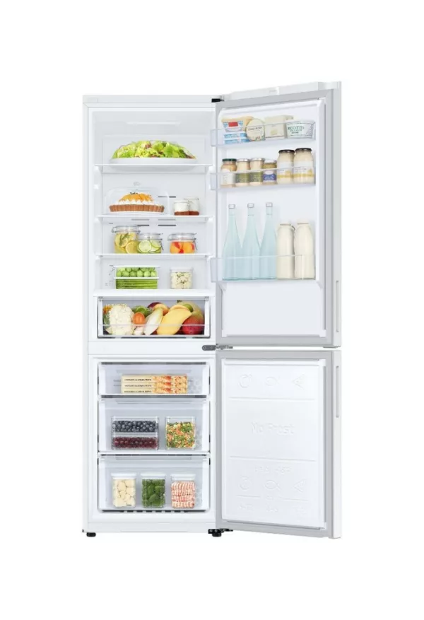 Samsung RB33B610EWW Réfrigérateur pose libre avec congélateur – cm. 60 heures 185-l. 344 - blanc – Image 3