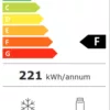 Comfee RCT323WH1 Réfrigérateur pose libre avec congélateur – cm. 55 heures 159-l. 235 - blanc – Image 3