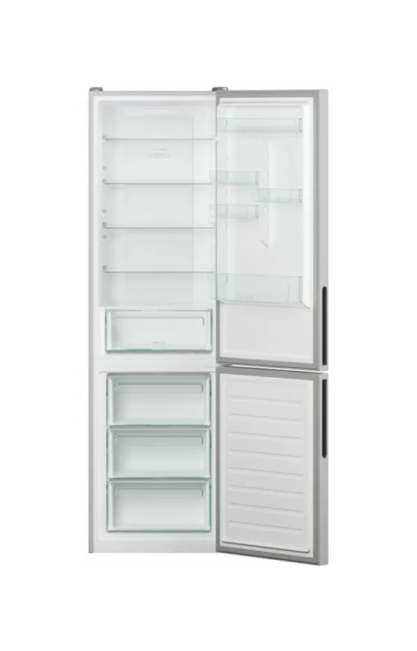 Candy CCE4T620DS Fresco Réfrigérateur pose libre avec congélateur – cm. 60 heures 200 - litres 377 - acier inoxydable – Image 2
