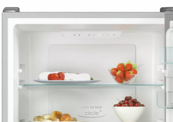 Candy CCE4T620DS Fresco Réfrigérateur pose libre avec congélateur – cm. 60 heures 200 - litres 377 - acier inoxydable – Image 5
