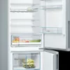 Bosch KGV58VLEAS Série 4 Réfrigérateur pose libre avec congélateur cm. 70 heures 191 - l. 503 – acier inoxydable – Image 2