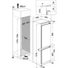 Réfrigérateur encastrable Whirlpool WHR 18 TD avec compartiment congélateur cm. 54 heures 177-l. 250 – Image 13