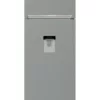 Beko RDNE455E30DZXBN Réfrigérateur pose libre avec congélateur – cm. 70 heures. 185 - litre 406 – acier inoxydable