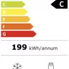 Beko B5RCNE406LXBRW Réfrigérateur pose libre avec congélateur – cm. 60 heures. 205 - selon 355 - noir – Image 8