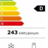 Beko RCNE560E60ZGBHN Réfrigérateur pose libre avec congélateur – cm. 70 heures. 192 – allumé 514 - noir – Image 4