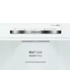 Bosch KGN39VWEQ Série 4 Réfrigérateur pose libre avec congélateur cm. 60 heures. 203 – allumé. 368 - blanc – Image 2