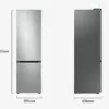 Samsung RB38C602DSA/EF Réfrigérateur pose libre avec congélateur cm. 60 heures. 203 – lit. 344 – graphite métallique – Image 4