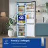 Samsung RB38C776DS9/EF Ecoflex Réfrigérateur pose libre avec congélateur cm. 60 heures. 203 - lt. 390 - métal en acier inoxydable – Image 4